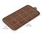 Kitcheniva Silicone Mini Chocolate Bar Mold (4.2 x 8.9 Inch) - Makes 12 Mini Chocolate Bars, Bar Size (1.1 x 1.5 Inch)